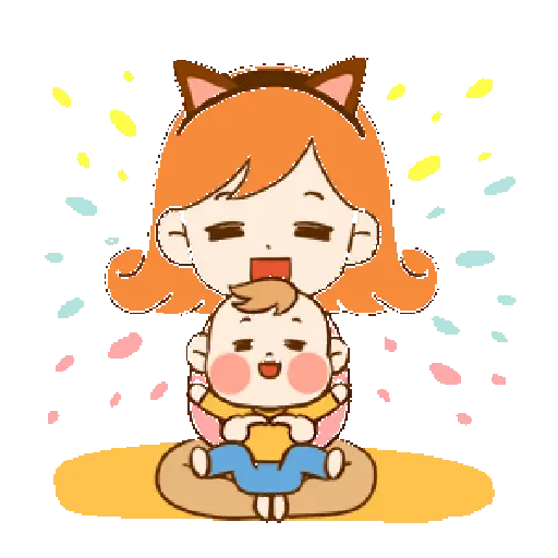 A day of mom and baby 17