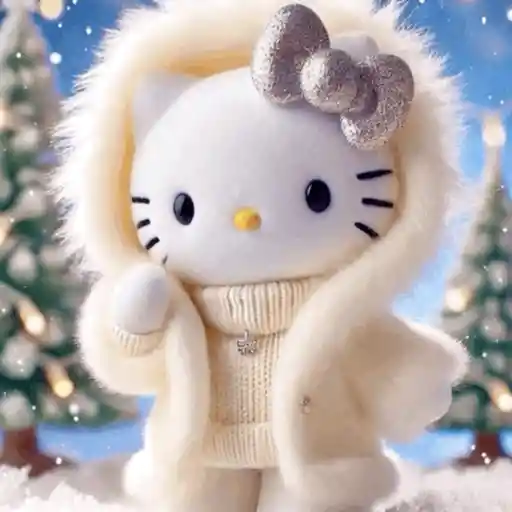 Navidad Rosa Hello Kitty 💕🎀🎄✨ 25