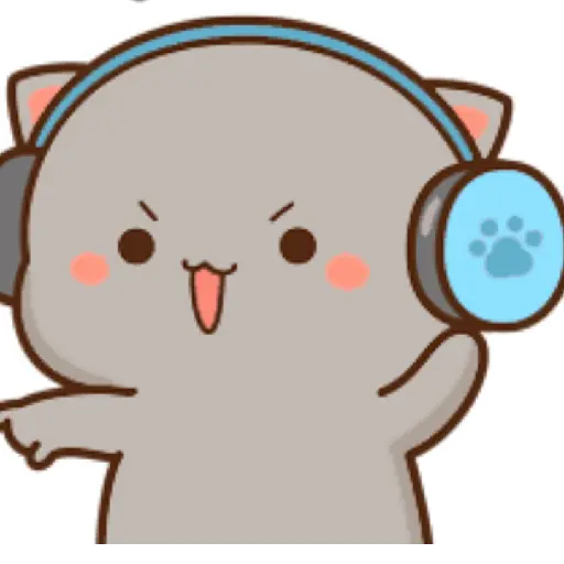 Peach cat animated2 27