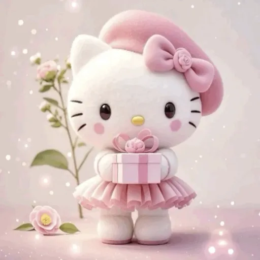 Navidad Rosa Hello Kitty 💕🎀🎄✨ 22