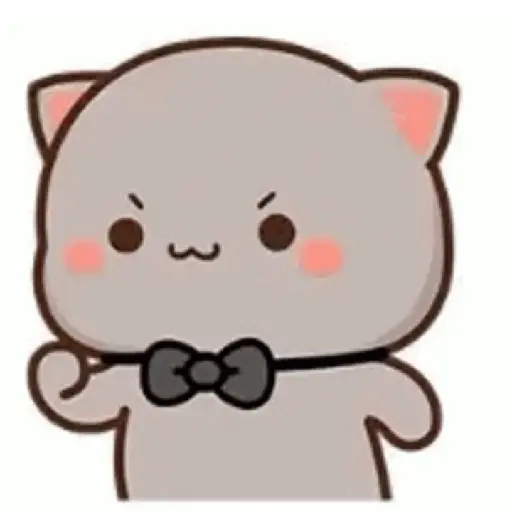 Peach cat animated2 19