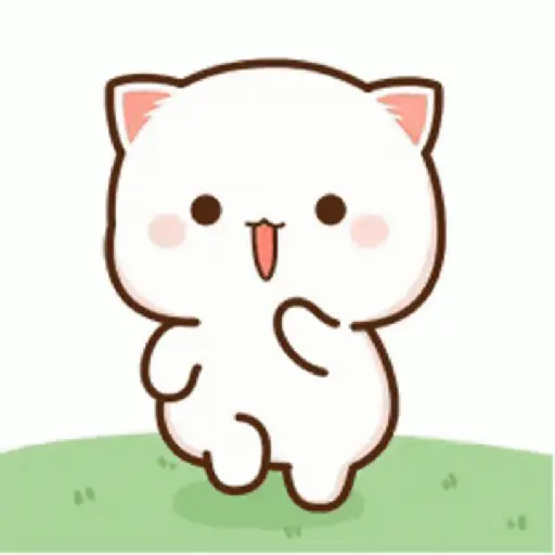 Peach cat animated2 23
