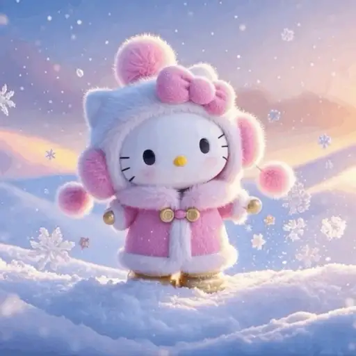 Navidad Rosa Hello Kitty 💕🎀🎄✨ 16