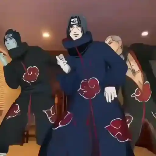 🕺Itachi bailando 🎵 8