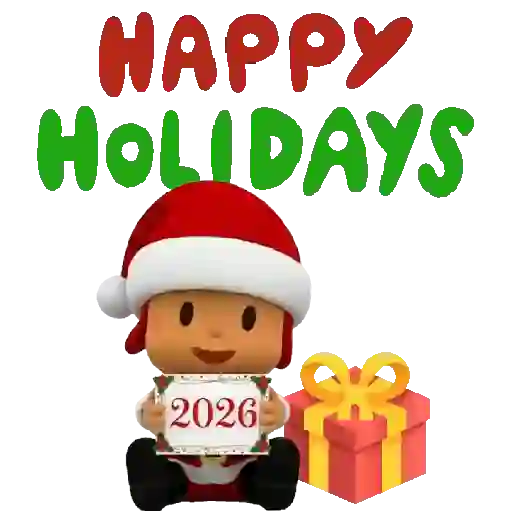 Pocoyo Natal 🌲 e Ano Novo ✨️ 12