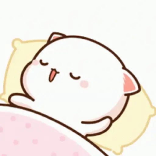 Peach cat animated2 24