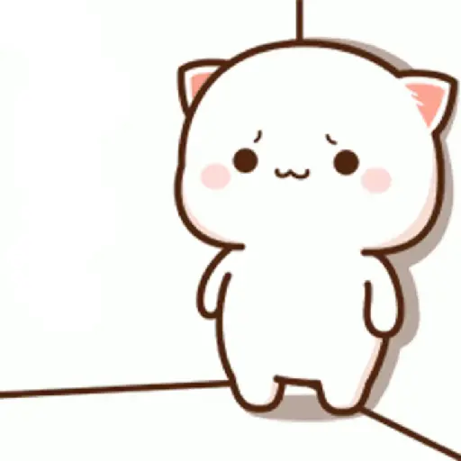 Peach cat animated2 22