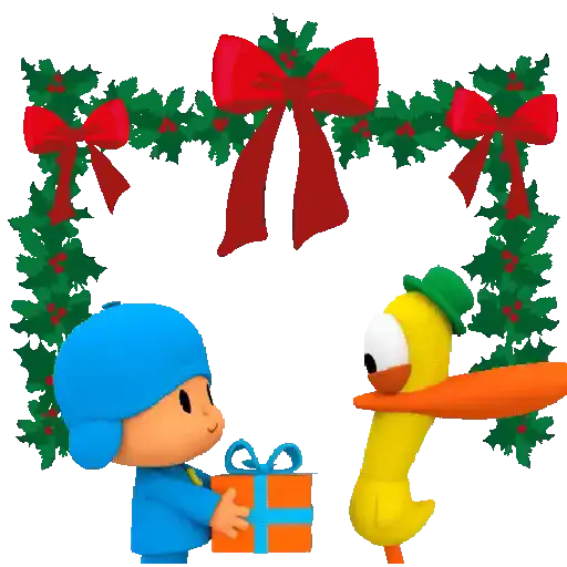Pocoyo Natal 🌲 e Ano Novo ✨️ 14