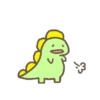 Dinosaurio bonito (Animado) 11