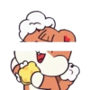 Muffin and nuts cartoon 17