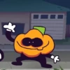 Cheering Pumpkin