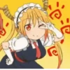 Maid Dragón GIF 21