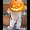 Dancing Pumpkin Head