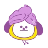 Handduk Borahae Lilac (BT21) 5