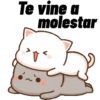 Te vine a molestar