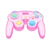 Розовый игровой контроллер