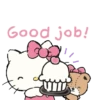 Hello kitty Reações 5
