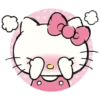 Hello kitty Reações 23