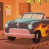 Coche en llamas