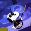 Snoopy rockstar