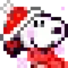 Navidad pixel Snoopy  6