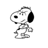 Snoopy cute 🐶 6