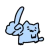 Nub nub cat 😺🩵 12