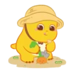 Chibi Nailong Hobi Dino Kuning 6