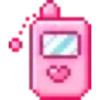 Pink icons pixel's ✨ 24