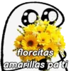 florcitas amarillas pa ti