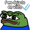 F me dejaste en visto