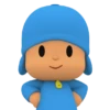 Pocoyo stiker gerak  14