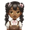 Emoji IOS18 orang #grils 13