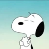 Snoopy meditando