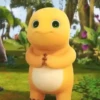 Dino kuning gif💛 7