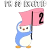 Penguin new year 🐧🎉 9