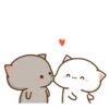 Stiker cium lucu 5