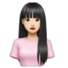 Emoji IOS18 orang #grils 11
