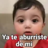 Ya te aburriste de mi
