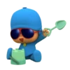 Pocoyo stiker gerak  19