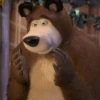Marsha and the bear gif 🎦 9