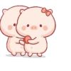 Stiker Piggy Bucin 🐷 13