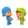 Pocoyo Nina GIFs ˚.🎀༘⋆ 7