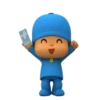 Pocoyo stiker gerak  21
