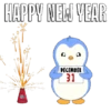 Penguin new year 🐧🎉 12