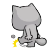 Stiker GIF Kucing Lucu 11
