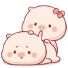 Stiker Piggy Bucin 🐷 12