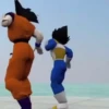 🕺 Goku y Vegeta bailando 🎶 10