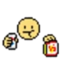Emoji Pixel 😶‍🌫️ 11