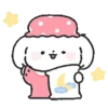 Perro blanco cute animado 🐕✨ 10